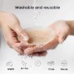 Ultra-Thin Silicone Self-Adhesive Breast Stickers, 8CM Dark Skin - 3