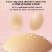 Invisible Ultra-thin 10cm Silicone Breast Stickers, Wheat Skin - 4