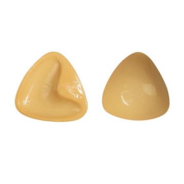 Silicone Triangle Breast Pads, Small, Medium Skin, Orange Box - 1