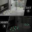 12pcs PEVA Glow-in-the-Dark Anti-Slip Stickers for Stairs & Bathroom - 4