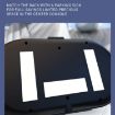 White USB Car Fan: Single-head, 3-Speed, High-wind, Foldable 5V - 6