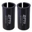 ZTTO Bicycle Seat Post Conversion Sleeve 25.4-31.6mm 2pcs (Black) - 1