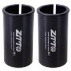 ZTTO 30.9-36mm Bicycle Seat Post Conversion Sleeve Reducer, 2pcs Black - 1