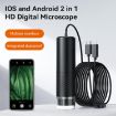 2-in-1 Type-C+8 Pin Digital Microscope for Maintenance & Inspection - 2