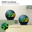 EDUP EH-8816 Digital Alarm Clock with Night Light (Black Case) - 3