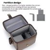 Cwatcun D185 Brown Vintage PU Waterproof Camera Shoulder Bag - 4