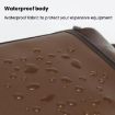 Cwatcun D185 Brown Vintage PU Waterproof Camera Shoulder Bag - 6