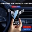 Leeioo Red Gravity Linkage Car Phone Holder Clip-on Air Outlet - 4