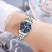 SKMEI Men's Silver Case Blue Dial Luminous Waterproof Watch - 3