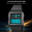 SKMEI 2450 Men's Gold Waterproof Multifunctional Square Watch - 6