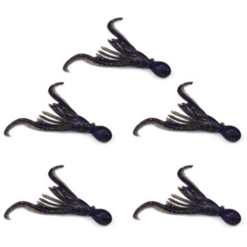 5pcs PROBEROS DW6123 10cm Squid Soft Bait Sea Fishing Lure - 1