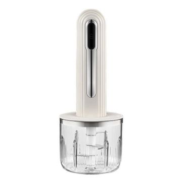 Cordless Baby Food Processor & Meat Grinder (White) - 1
