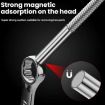 Bendable 515mm Magnetic Picker Rod for Auto Repair (1LB Suction) - 5