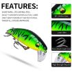 PROBEROS DW623 Freshwater Bass Bait, Style B (4.8cm/5g) - 6