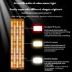 12V LED Panel Plant Growth Light, Three Head, EU Plug - 5