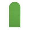 Green U Shape Spandex Stretch Backdrop Cover 180x80cm - 1
