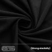 Stretch Polyester Cocktail Bar Table Cover, 60x110cm, White - 6