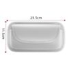 Auto Sun Visor Car Glasses Clip, Storage & Decoration (Gray) - 3