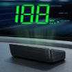 M2 Universal Cars HUD GPS Speedometer, HD Display KM/H (Green) - 5