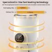 6000mAh 18W Wireless Baby Bottle Warmer with 6 Temperature Settings - 3