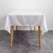 Wine Red Satin Tablecloth, 150x300cm - Hotel Banquet Wedding Decor - 3