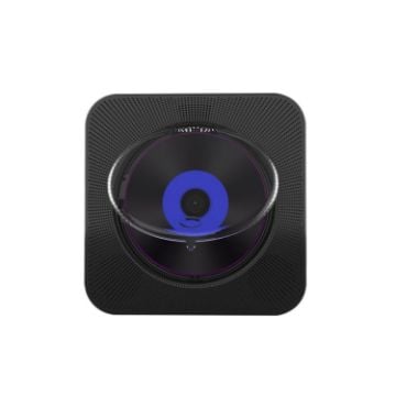 Kecag KC-807 Wall-mounted Retro Bluetooth CD Player, US Plug (Black) - 1