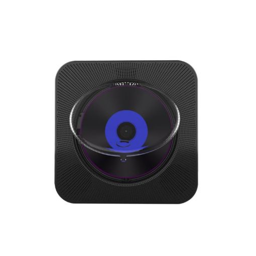 Kecag KC-807 Wall-mounted Retro Bluetooth CD Player, US Plug (Black) - 1