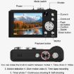 Q21 96MP 4K Camera with 16X Digital Zoom (Black) - 4