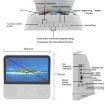 Kecag KC-906 White Portable Mobile DVD VCD Player, AU Plug - 2
