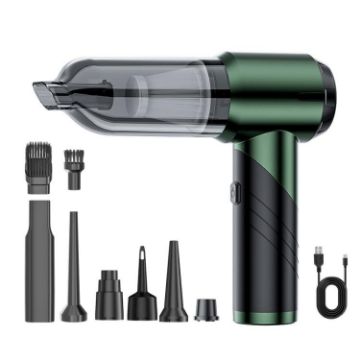 SUITU ST-6670 Cordless Foldable Car Vacuum Cleaner (Dark Green) - 1