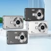 Q12 4K HD Digital Camera Mini CCD Portable Photo Card (Gray) - 2