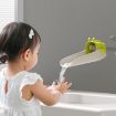 Green Silicone Cartoon Faucet Extender for Kids Handwashing - 3