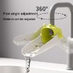 Green Silicone Cartoon Faucet Extender for Kids Handwashing - 5