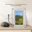 10.1" Acrylic Digital Frame: Photo, Video & Music Player (US Plug) - 6