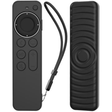 AhaStyle PT167 Black Case for Apple TV Siri Remote 2/3 - 1