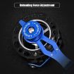 LEO 28348 Aluminum Ice Fishing Reel - Left-Handed Winter Reel - 5