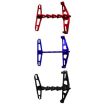 Universal Black Aluminum Alloy Fishbone License Plate Frame - 2