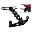 Universal Black Aluminum Alloy Fishbone License Plate Frame - 5