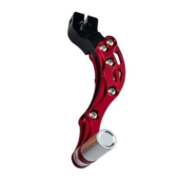 Universal CNC Aluminum Motorcycle Shift Lever Red BSG-011 - 1