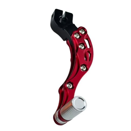 Universal CNC Aluminum Motorcycle Shift Lever Red BSG-011 - 1