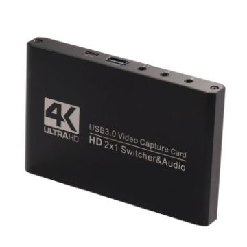 4K USB 3.0 HD Video Capture Card for Game Live Recording - 1