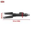 Front Fork Assembly for 8-Inch Kugoo S1/S2/S3 Scooters (Black) - 5