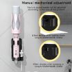 Black Wall-Mounted Curling Iron Holder with Cord Wrap - 4