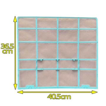 Filter Mesh 40.5x36.5cm for Midea Air Conditioner Wall Units - 1