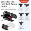 aMagisn Xplorer Grip Kit for Insta360, DJI, GoPro Cameras - 5