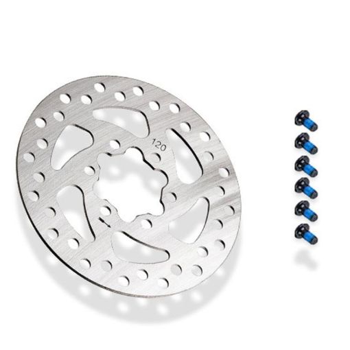 Niu KQi3 KQi2 Electric Scooter 120mm Disc Brake Rotor & Screws - 1