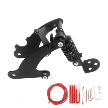 Xiaomi M365/1S Electric Scooter Rear Shock Absorber Kit Black - 1