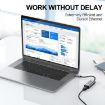 QGeeM USB-A to RJ45 Gigabit Ethernet Adapter - 15cm Cable - 5