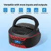 Kuephom W17 CD Music Walkman FM Bluetooth Player EU Plug - 3