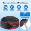 Kuephom W17 CD Music Walkman FM Bluetooth Player EU Plug - 5
